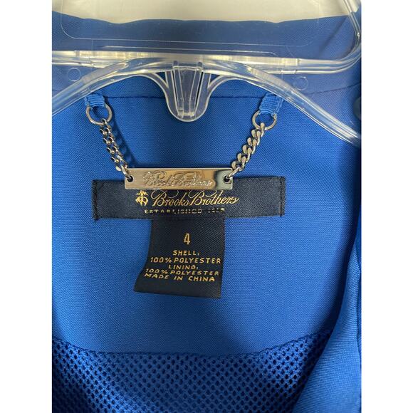 Brooks Brothers womens blue jacket size 4 - Picture 14 of 14